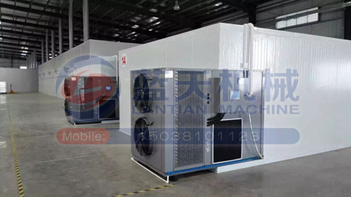 河北食品烘干機安裝現場