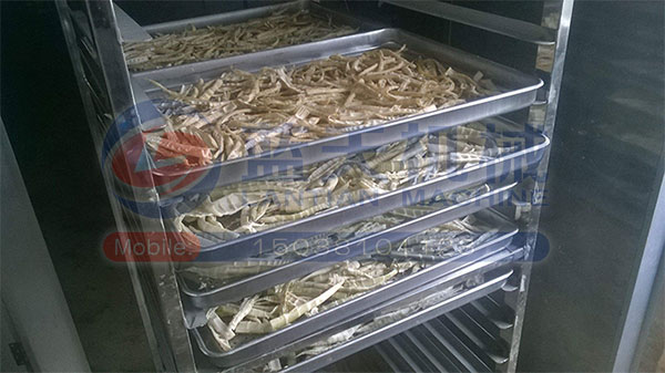 江西竹筍烘干機(jī)用戶現(xiàn)場